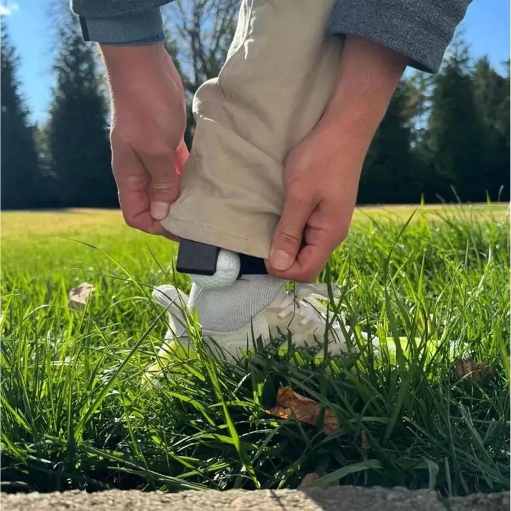 

Пластиковый держатель мяча для гольфа, пригодный для вторичной переработки, сменный органайзер для хранения мячей для гольфа, портативный держатель для мяча для гольфа с защитой от потери