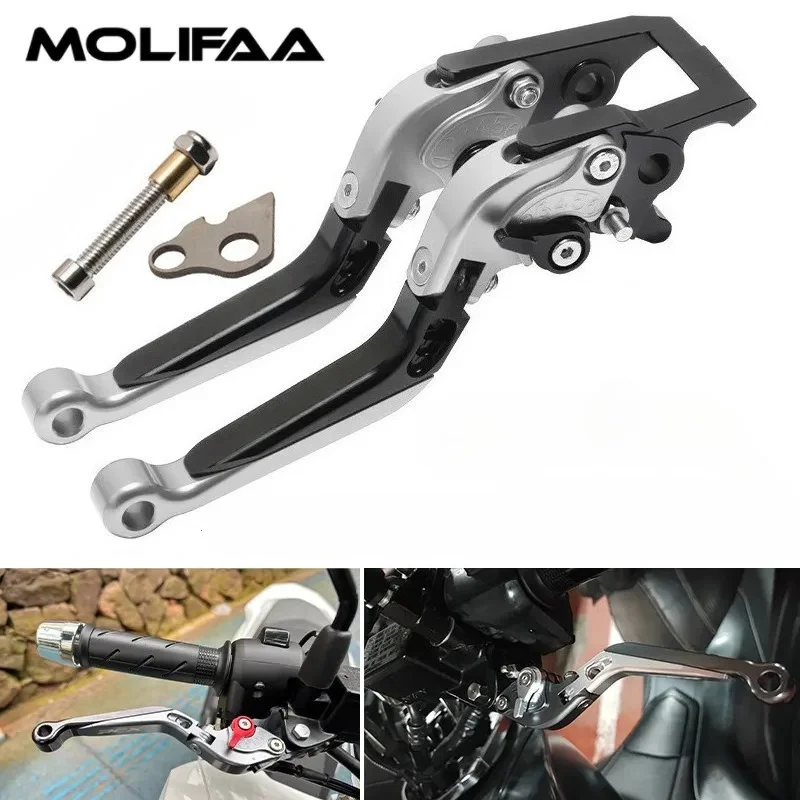 Palancas extensibles plegables para motocicleta Honda PCX 125 150 160 2020-2025 frenos de manillar palancas de embrague accesorios de bloqueo de estacionamiento