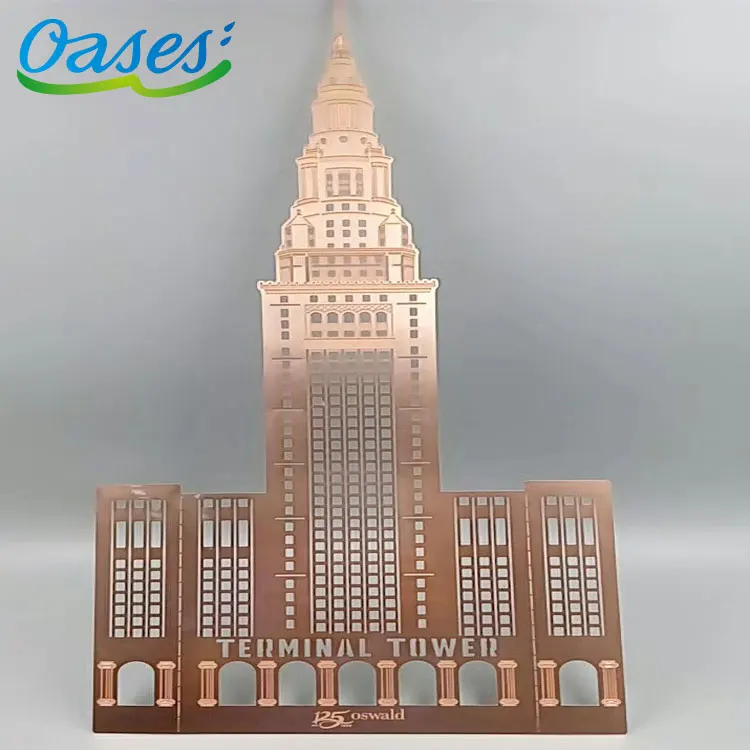 Customized query Factory Direct Sale Exclusive Design Custom Logo Rose Gold Stainless Steel Business Cards with Lavish Mirrored