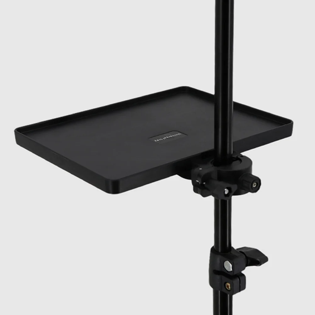 Kunststoff Langlebig Broadcast Regal Mic Stand Tablett Soundkarte Halter Clamp Rack Telefon Kamera Mikrofon Rack Stehen Live Stream