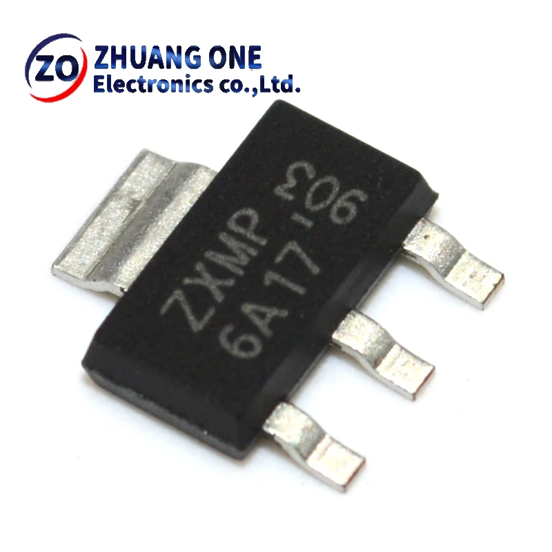 10pcs/lot ZXMP6A17GTA ZXMP6A17G 60v 4.1a SOT-223 P Channel MOS Field Effect Transistor