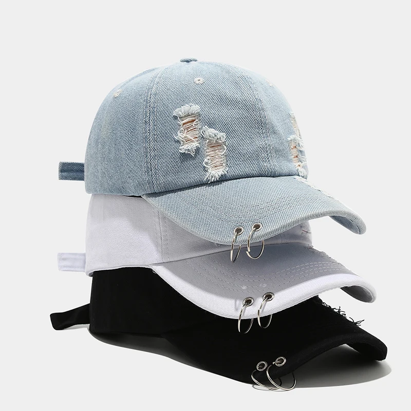 

New Denim Baseball Cap Men And Women Embroidery Jeans Snapback Hat Casquette Summer Sports Hip Hop Cap Unisex Outdoor Sport Hats