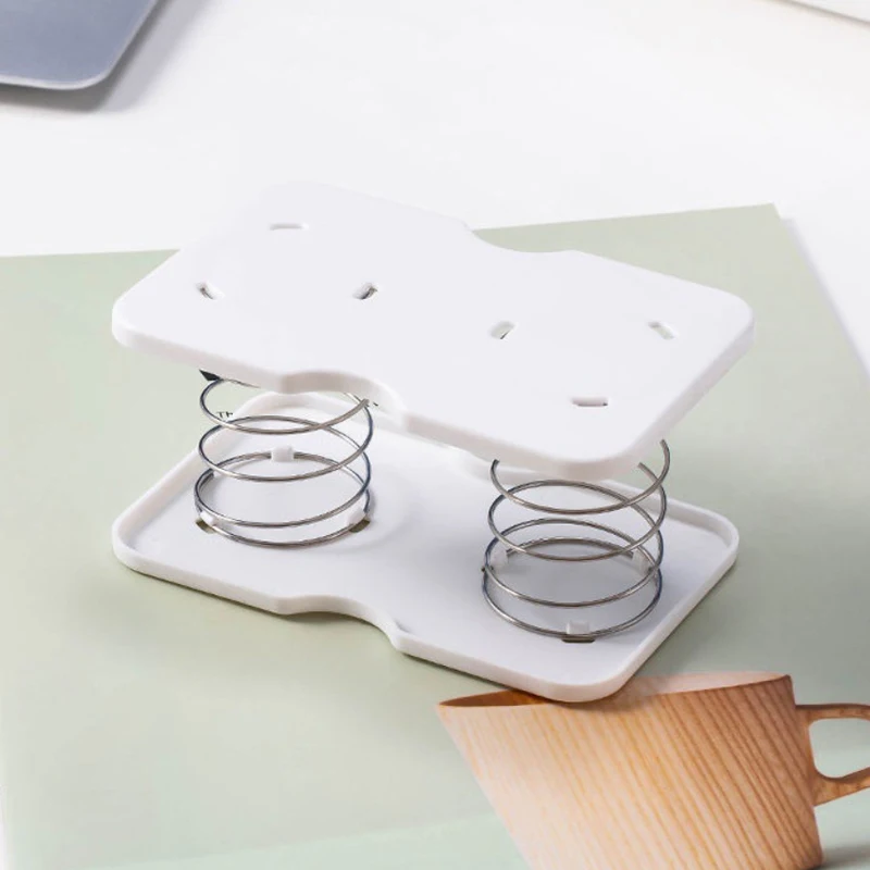 

Tissue Box Tissue Dispenser Spring Automatic Lift Spring Loaded Tissue Box Office Home Kitchen Toilet Bracket Kitchen Organizer