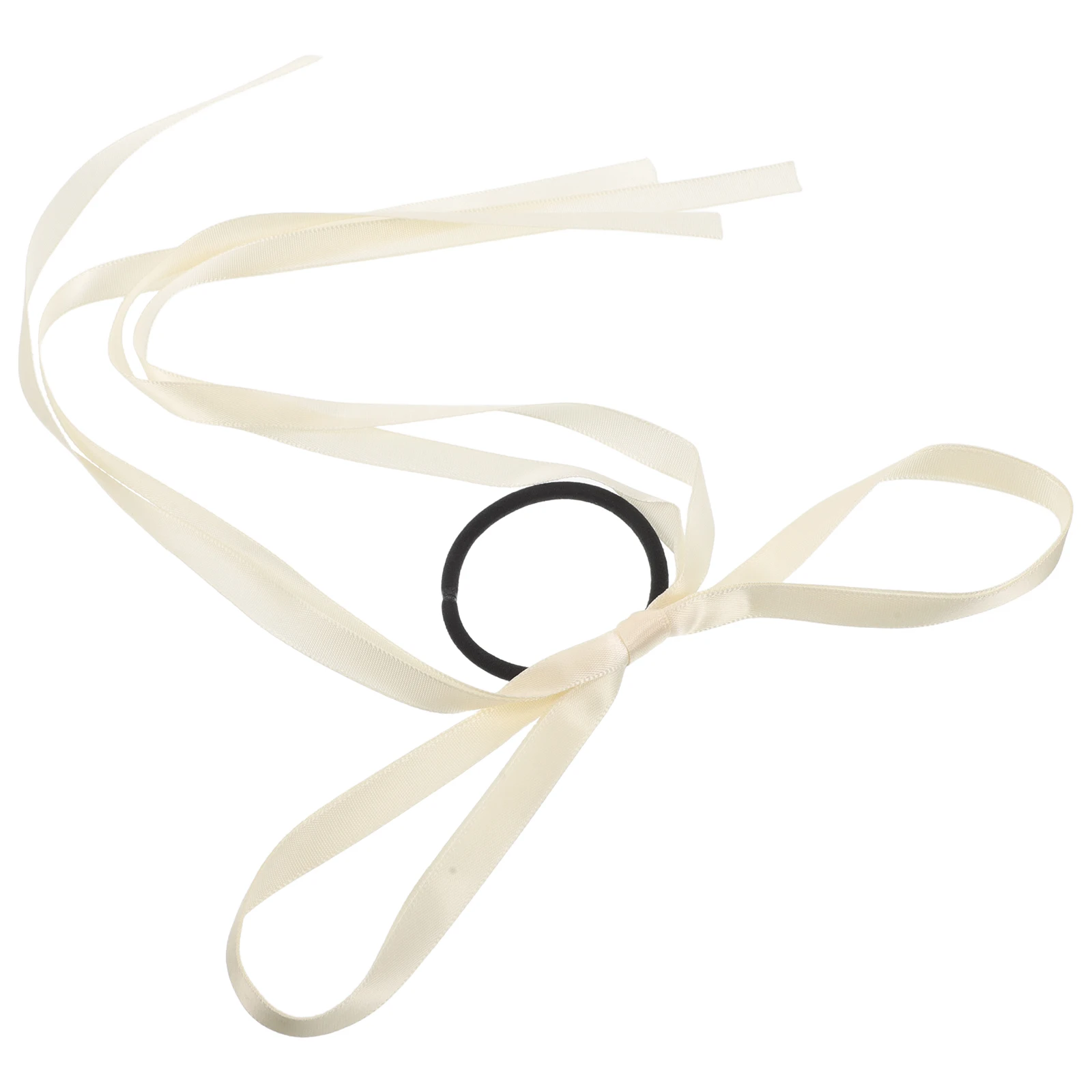 

Bow Hair Tie Elastic Ropes Ties Bowknot for Women Fabric Scrunchies