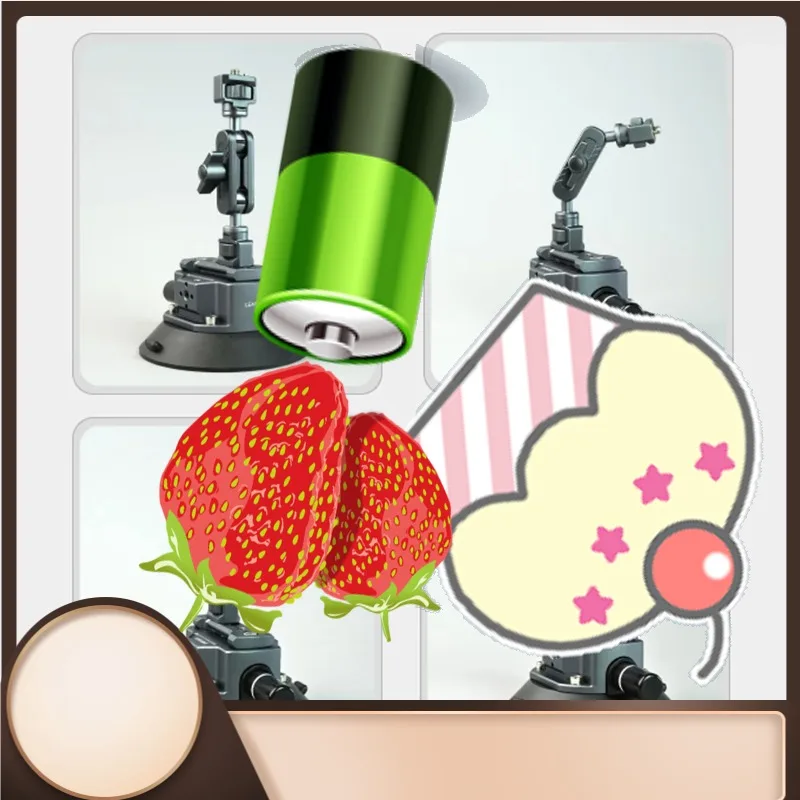 

Phone Action Camera Holder For Go pro 12 11 10 9 Insta360 DSLR Camera Action W NATO 1/4" 3/8" NEW Hand Pump Car Suction Cup