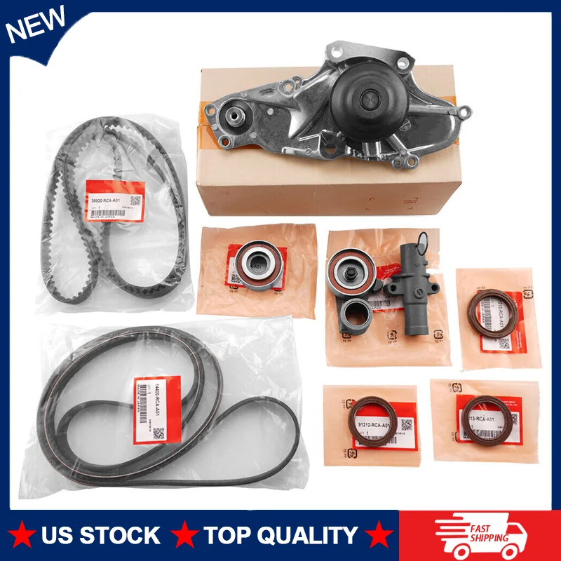 

Timing Belt Kit 19200-RDV-J01 For Pilot Acura Honda Odyssey MDX TL 3.5 14400-RCA-A01