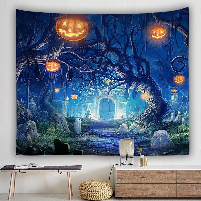 

Standard Normal French Christmas Tapestry Wall Hanging Cloth Fabric Large Tapestry Aesthetic Decorative Home Room Decor