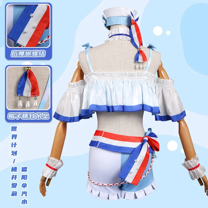 2025 جديد هالوين عيد الميلاد دور PJSK تنورة مثير زي السباحة زي حديثا ثوب السباحة Momoi Airi تأثيري حلي hotsale #3