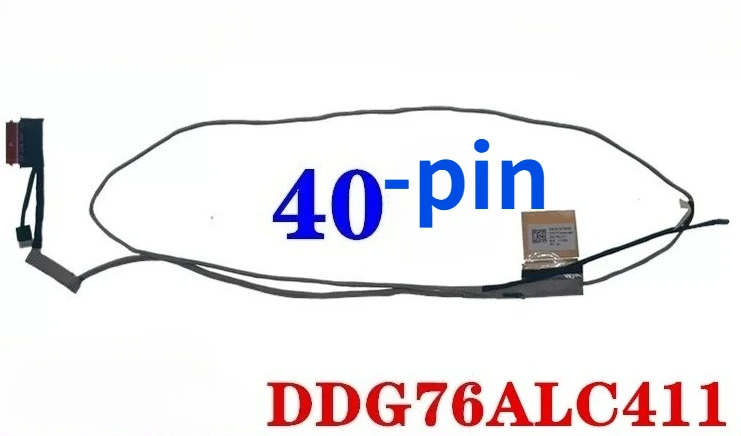 Brand New For HP 15-CC 15-CK 15-CD TPN-Q191 TPN-Q201 Screen Cable G76A HD TOP EDP FHD IR Camera Cable DDG76ALC411 40-pin