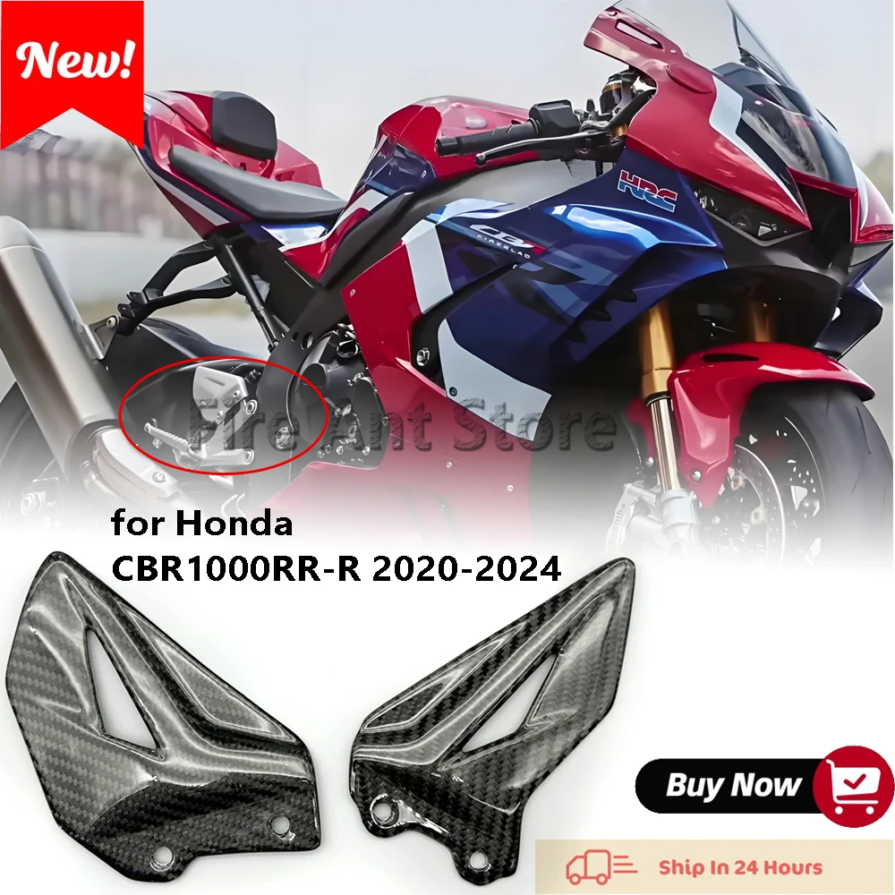 

Педаль для мотоцикла Honda CBR1000RR-R 2020-2024 с аксессуарами и модификациями для защиты пятки из 100% углеродного волокна