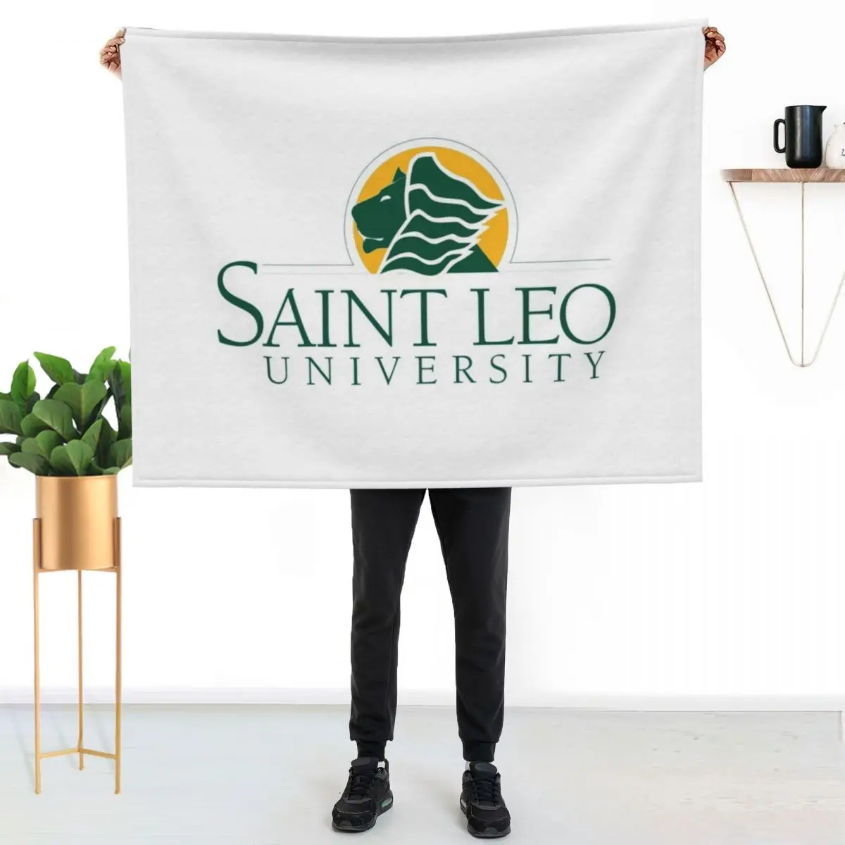 Saint Leo University Throw Blanket Furry Bed Decorative Sofa Luxury Brand Vintage Retros Blankets
