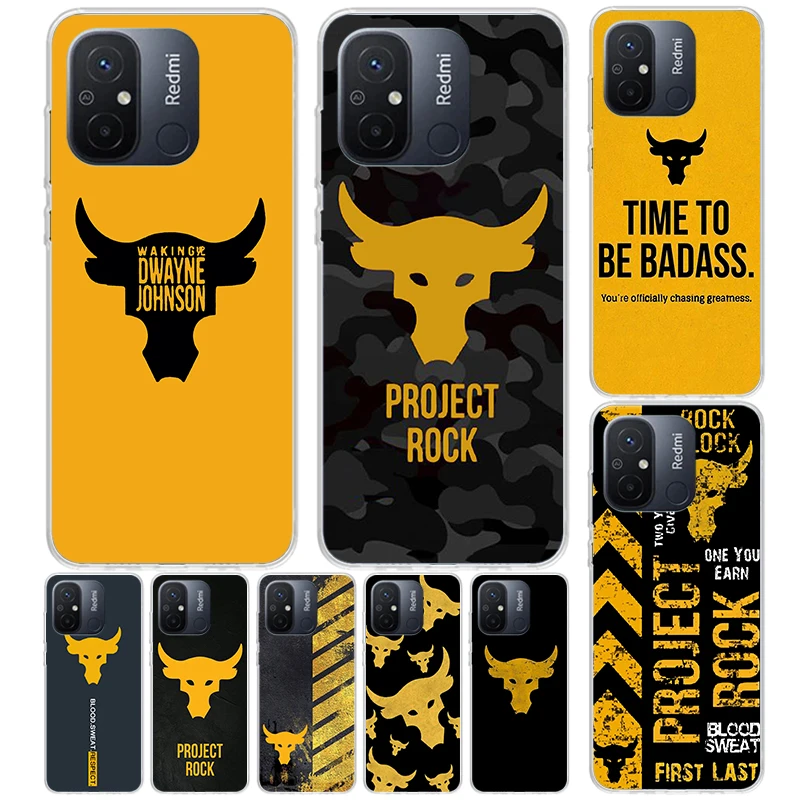 The Rock Dwayne Johnson ua Cover For Xiaomi Redmi 12 12C 10 10C 9 9C 9T 9A Phone Case 10A 8A 8 7A 7 6A 6 Pro K60 K20 K40 S2 Prin