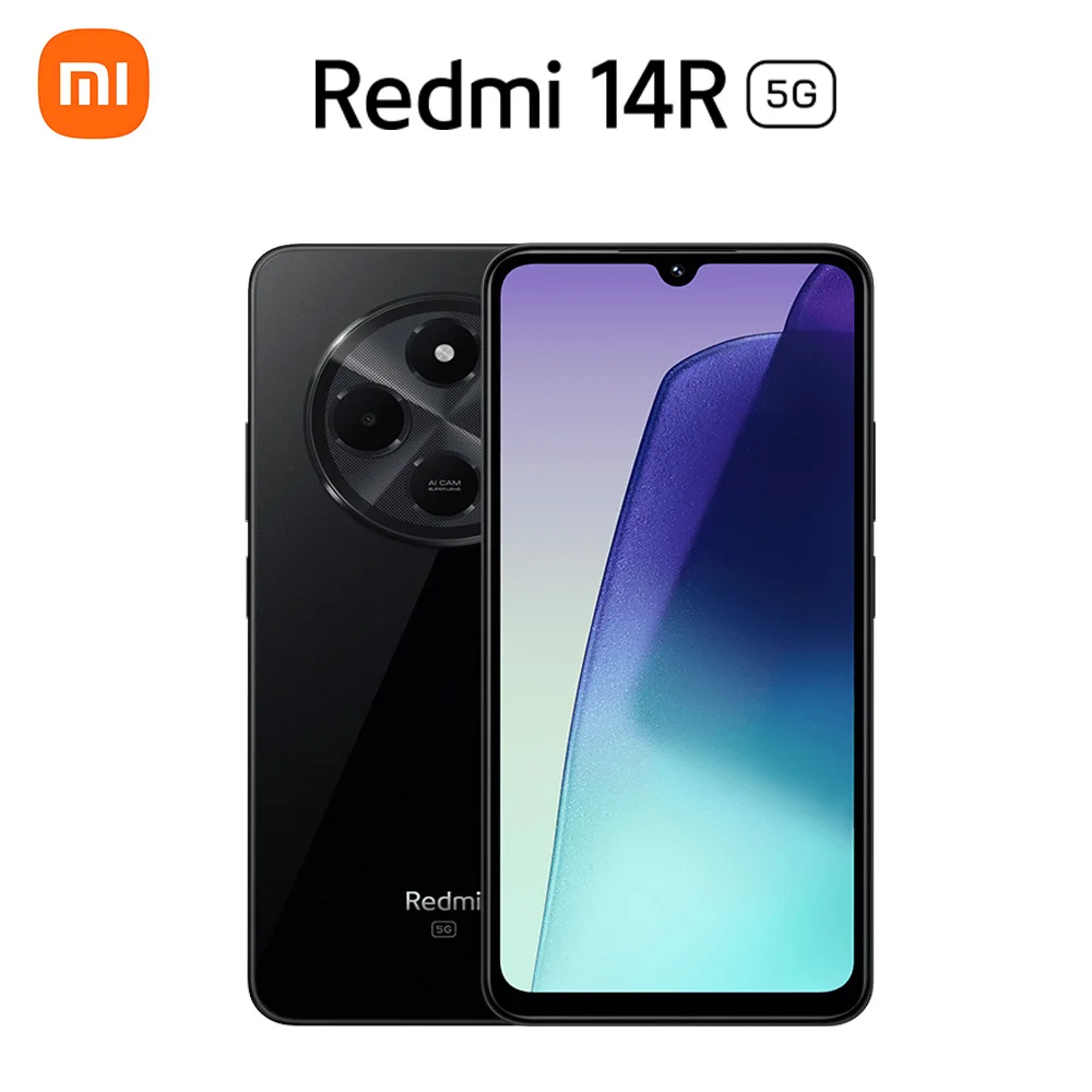 الأصلي Xiaomi Redmi 14R 5G الإصدار العالمي الغمر 6.88 ''120 هرتز عرض 50MP AI كاميرا مزدوجة ضخمة 5160 مللي أمبير بطارية 18 واط