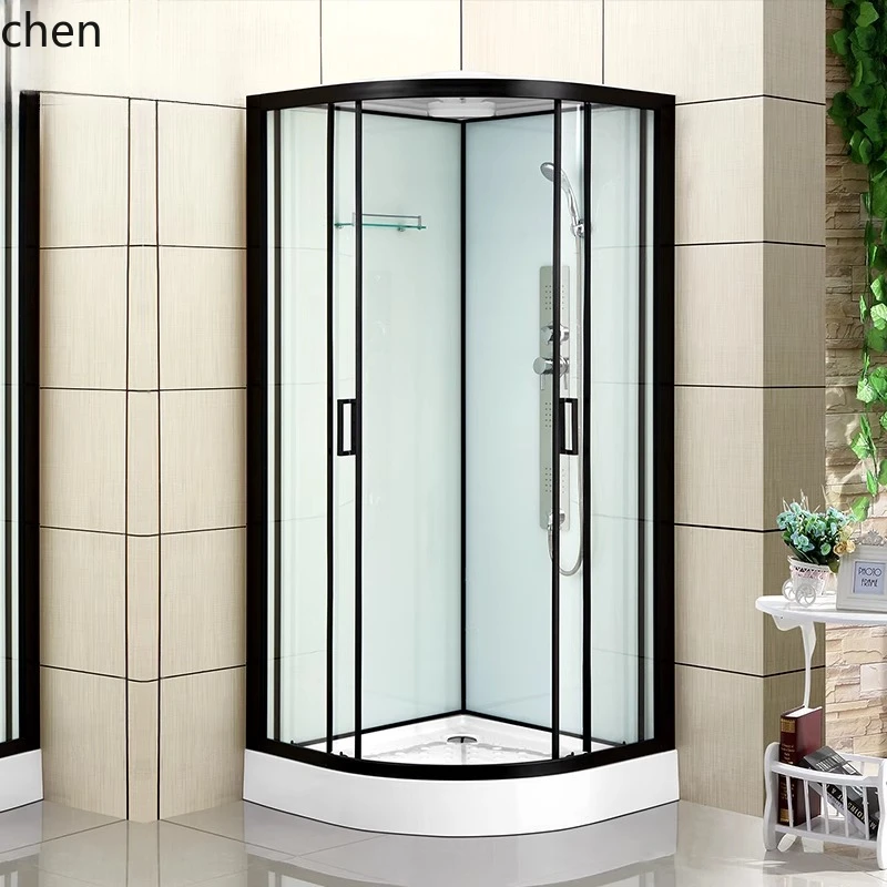 

ZML bathroom shower room, integral bathroom steam integrated glass partition bathroom