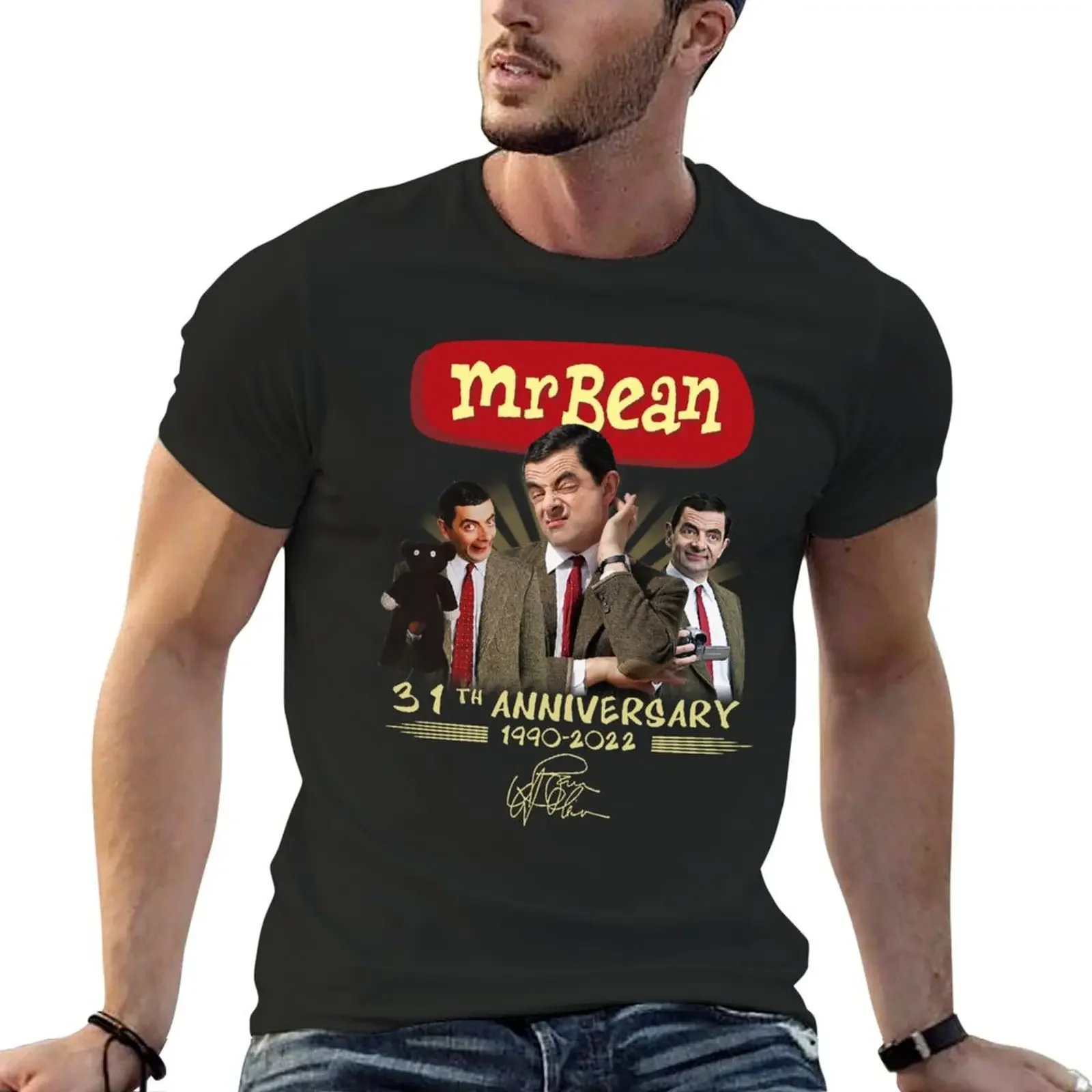 30th Anniversary Of Mrbean Thank You For The Memories T-Shirt cheap stuff vintage sweat shirts, men