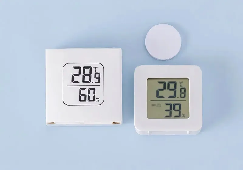 Mini Indoor Thermometer LCD Digital Temperature Room Hygrometer Gauge Sensor Humidity Meter Indoor Thermometer Temperature