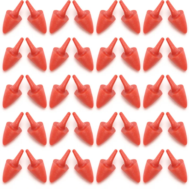 

100Pcs Snowman Carrot Nose Plastic Nose for DIY Crafting Winter Decorations Supplies Snowman Craft Carrot Kit DIY