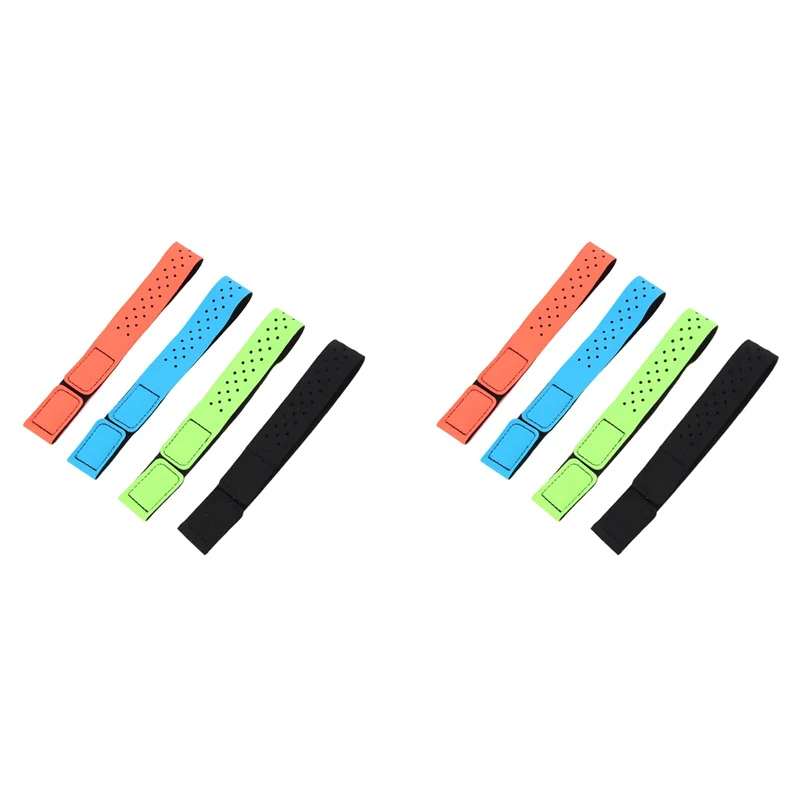 

A74K-8 Pcs Replacement Heart Rate Monitor Armband Strap Adjustable Replacement Armband Band Universal Sport Wrist Strap S