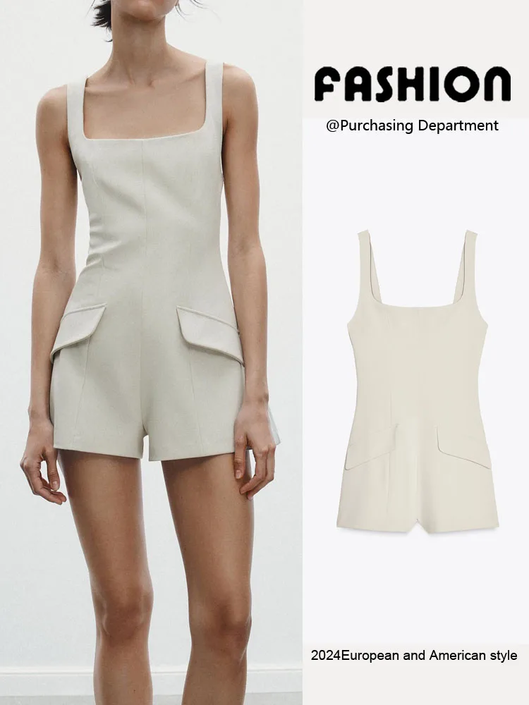 

Весенняя новинка: женское платье с тонкими бретелями, завышенной талией, удобное, модное, для повседневной носки, короткое.