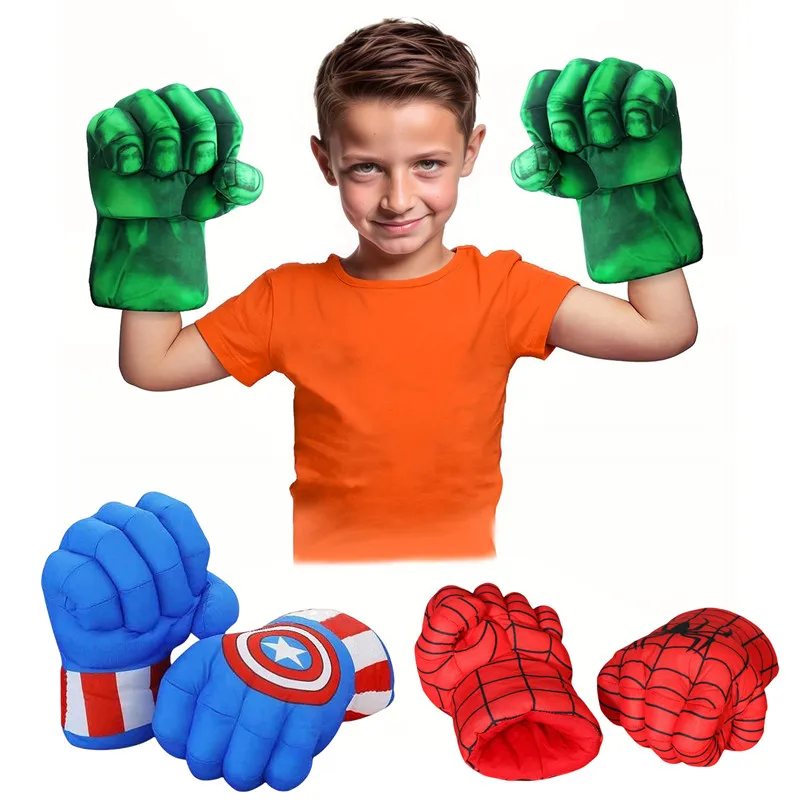Luvas de boxe verdes para crianças