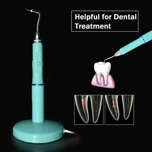 2023 mais novo venda quente de alta qualidade dent istry ferramentas elétrica den tal sistema obturação caneta com 2 dicas/agulhas