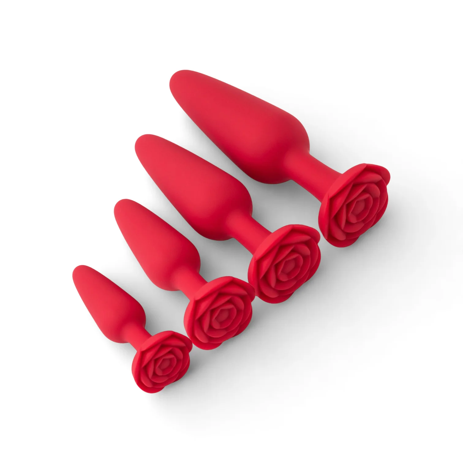 Soft Silicone Anal Plugs Rose Sex Toys for Woman Female Ana Buttplugs Annal Butplug Analplug Sexy Kit Adult Goods Tooys Man Gay