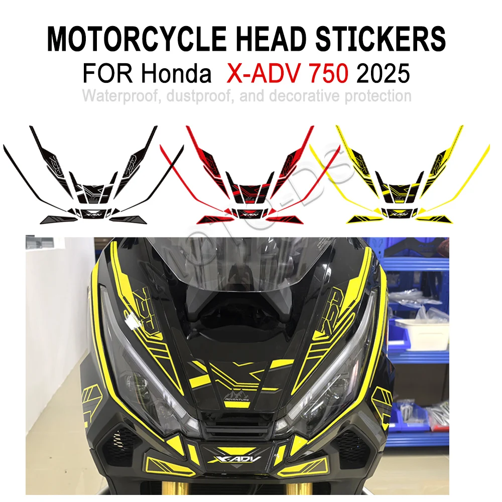 

For Honda X-ADV 750 X ADV750 XADV750 Adventure 2025 Motorcycle Full Car Decoration Anti Scratch Pattern Waterproof Stickers