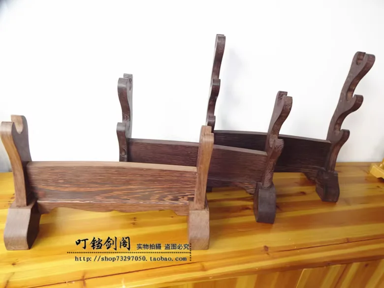 High Quality Single-layer/2-layer/3-layer Rosewood /Hualee Wood Stand Holder for Katana / Chinese Swords