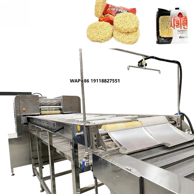60 - 70 Grams Fried Instant Noodle Cake and Other Weight Can Be Customized Production Line