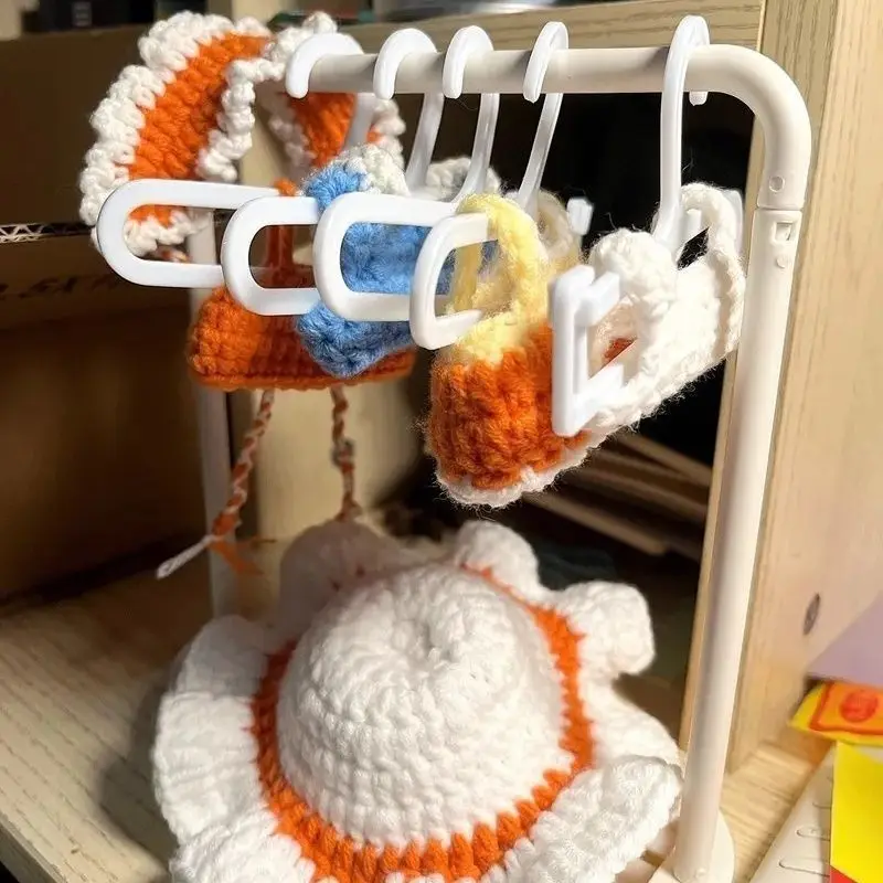 Accesorios para colgar ropa de muñeca, perchas especiales para estante de soporte de exhibición de ropa de muñeca BJD de 15/20cm