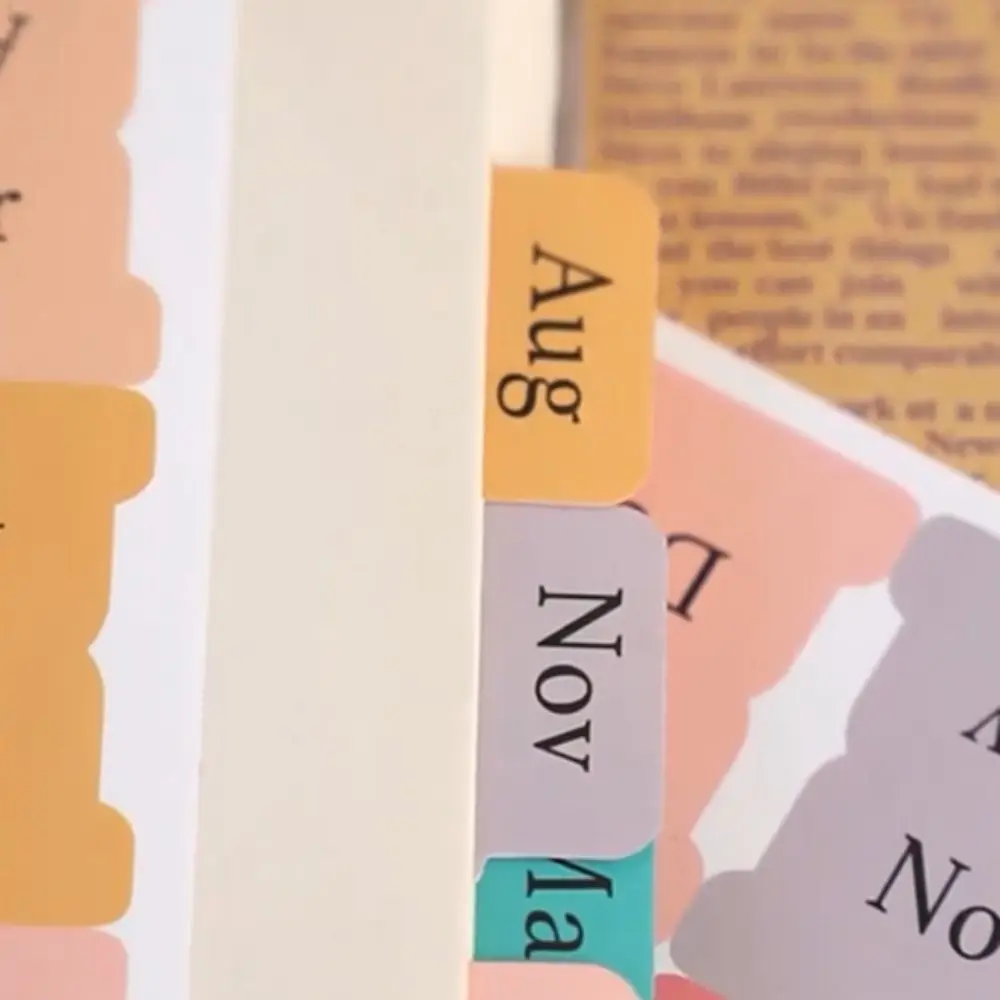 Spersonalizowany wodoodporny indeks klasyfikacji Możliwość zapisu Zdejmowane naklejki klasyfikacyjne Kolorowa samoprzylepna zakładka do etykiet planowych