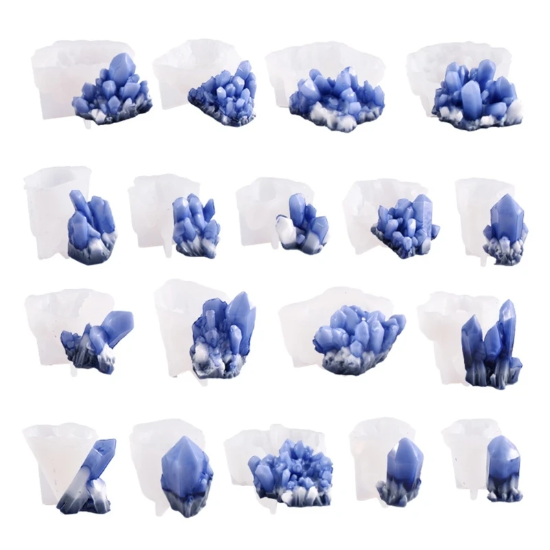 Mountain Epoxy Silicone Mold Rockery Crystal Resin Molds for DIY Home Decoration DropShipping