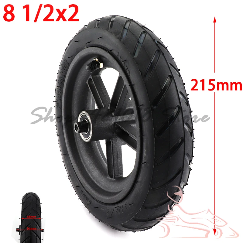 8.5 Inch Wheel Rims 8 1/2X2 forXiaomi Mijia M365 Scooter Rear Wheels for Xiaomi Electric Skate Board Pneumatic Tyre Tube &