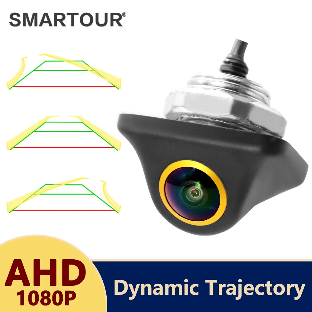 

Smartour AHD 1080P Fisheye Lens Car Reversing Camera Rearview Camera Starlight Camera HD AHD Movement Track Camera For Android