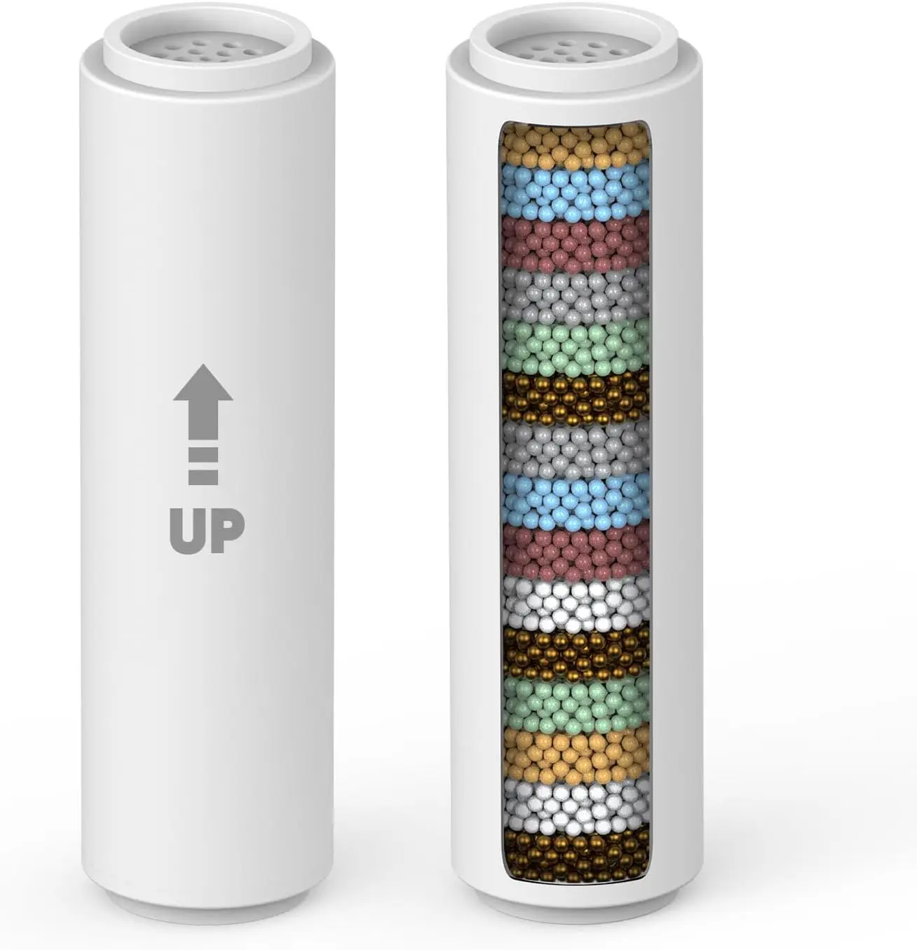 

15-Stage Shower Filter for Hard Water, Reduces Chlorine & Impurities for Glowing Skin & Hair