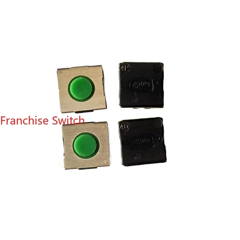 500PCS SKHMQLE010 6*6*3.1 Patch 5Feet 6.2*6.5*3.1 Green Button Switch