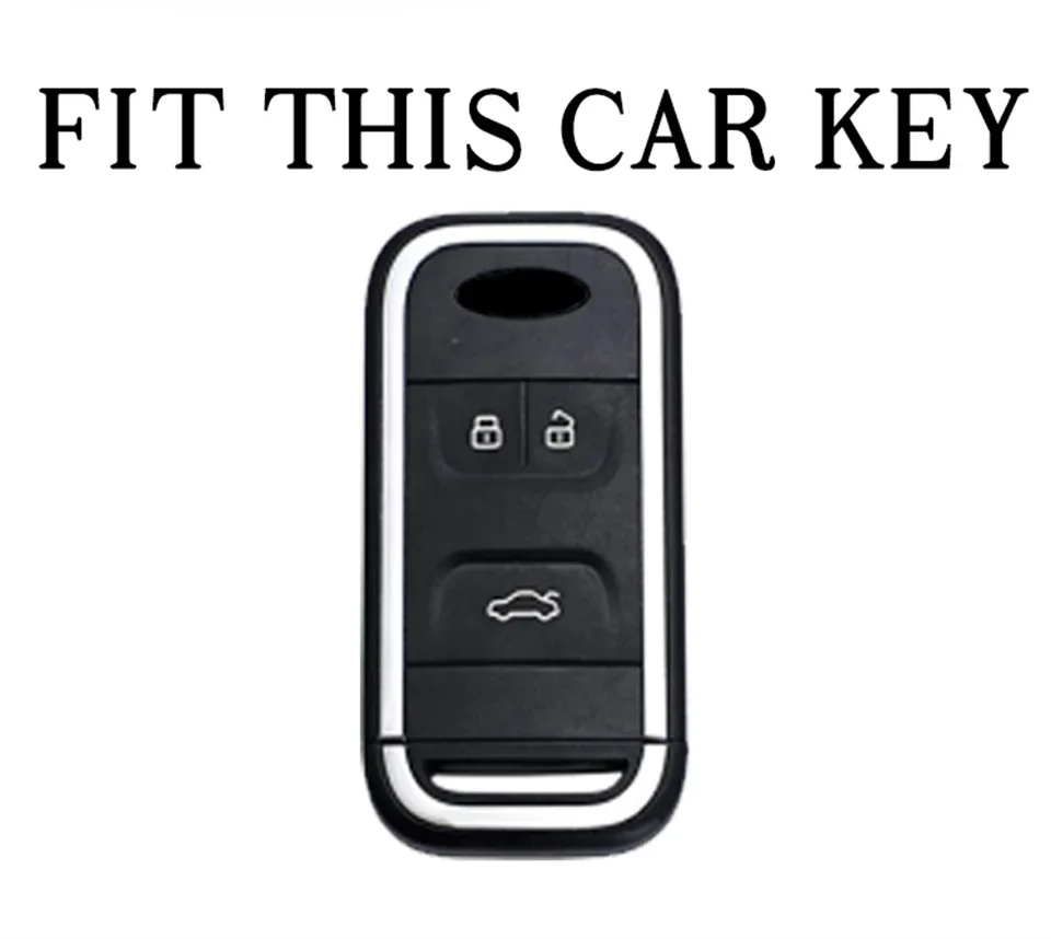 Car Key Cover For Chery Tiggo 8 7 5X 2019 2020 Smart Keyless Remote Fob Protect Case Keychain Car-Styling Holder Accessories