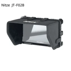 Nitze LUT5 Cage for Feelworld LUT5 5.5’’ with HDMI Cable Clamp and Sunhood - JT-F02B