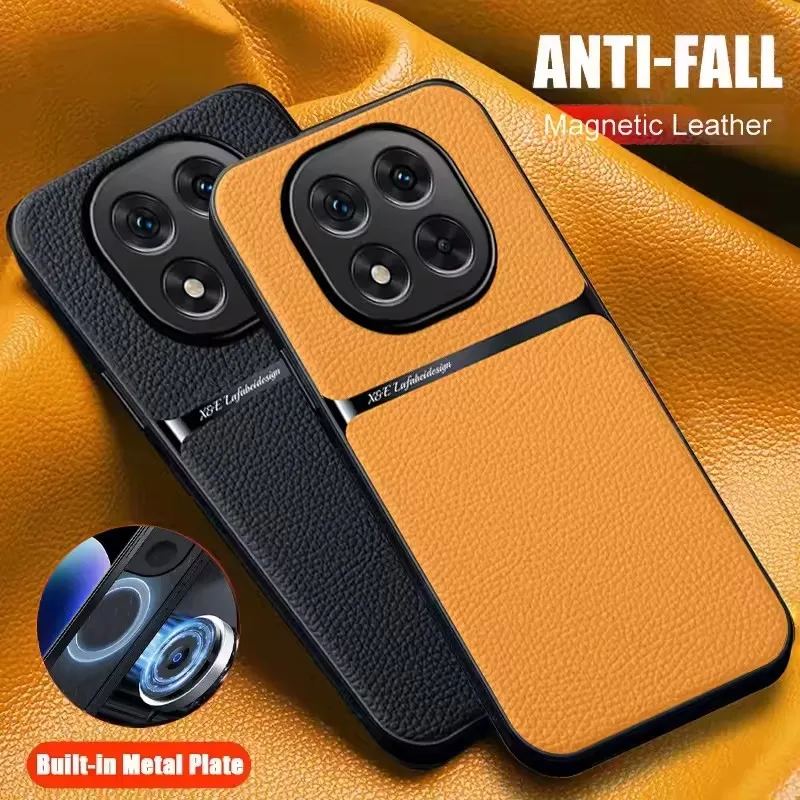 

Кожаный магнитный чехол для телефона Xiaomi Mi 15 14 13 Pro Mi 15 Ultra, противоударный защитный чехол с объективом для Xiaomi Mi 14T Pro