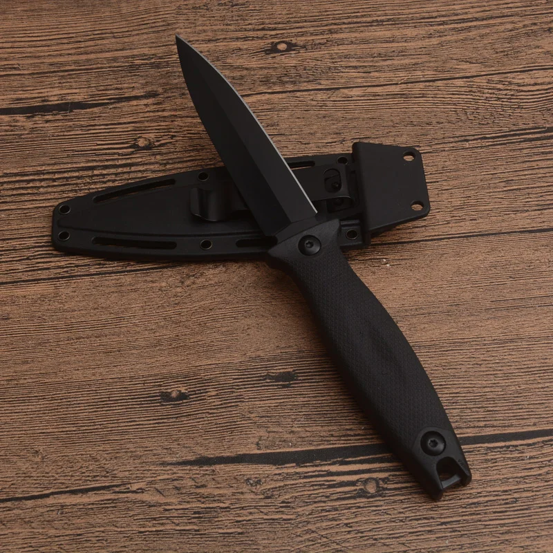 

New 4007 Fixed Blade Knife Camping Pocket Outdoor 8cr13 Blade ABS Handle Survival Tactical Hunting Utility Knives EDC Tools