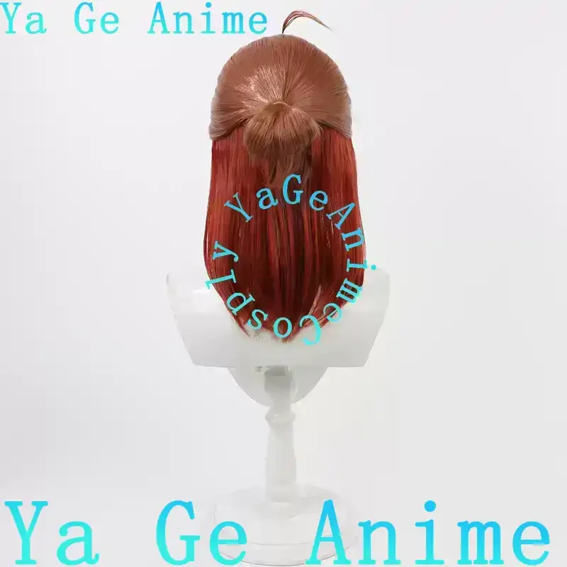 Idolmaster ألوان لامعة Hanami Yūga شعر مستعار تأثيري ألعاب أنيمي هالوين كرنفال حفلة الشعر الاصطناعية مقاومة للحرارة