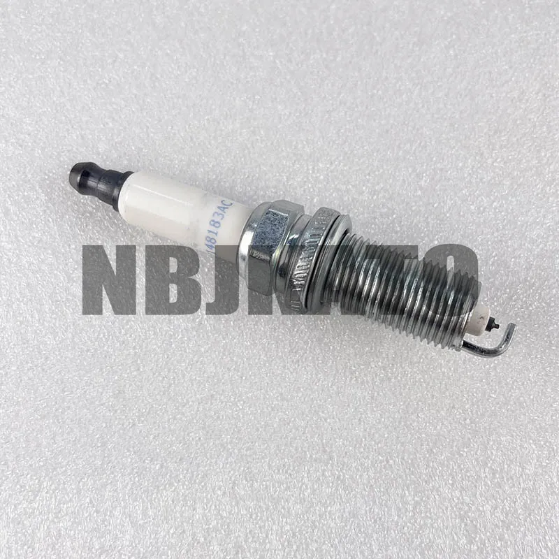 NBJKATO Brand New Genuine 4PCS Spark Plugs 68148183AC, SP148183AC For Jeep Cherokee Renegade 2.0L, 2.4L Dodge Dart