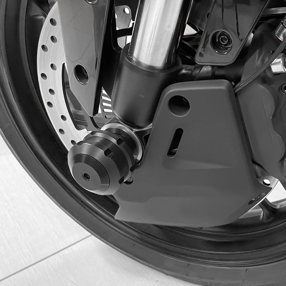 Per GSR600 GSR750 GSXR750 GSXR600 1000 GSXS1000 1000F/X Moto Asse Ruota Anteriore e Posteriore Forcella Crash Sliders Protector Pad