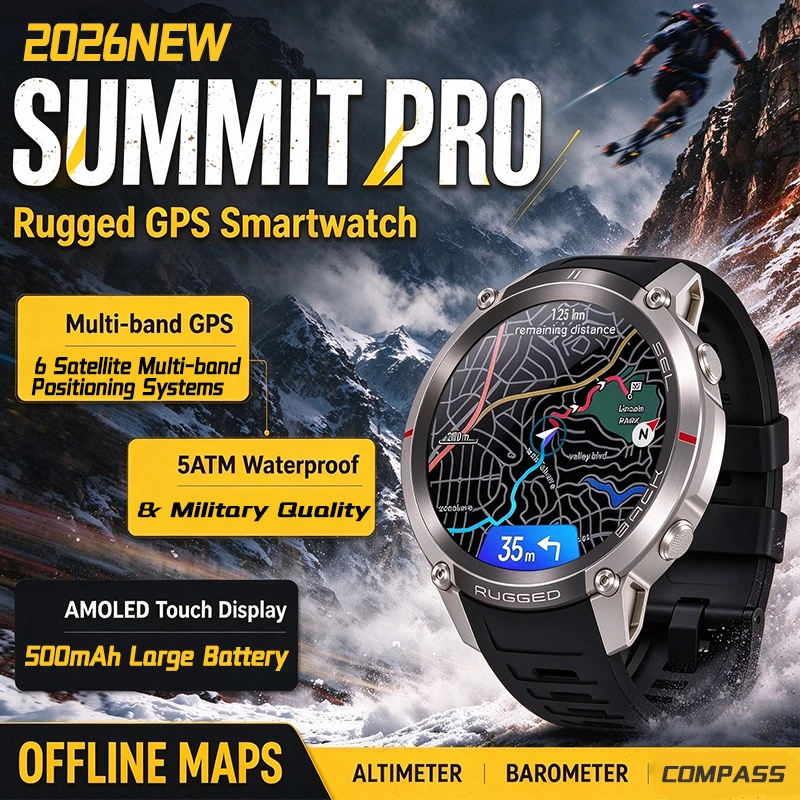 2026 2026 Military Satellite Offline Map GPS Smart Watch Men 1.43''AMOLED Bluetooth Call Compass 5ATM Waterproof 170+Sport Smartwatch - Aliexpress Deal