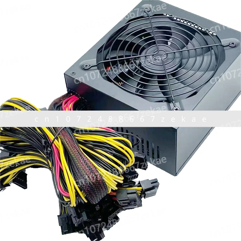 High Quality 1800W 2000W ATX Copper 20+4Pin Computer Game PSU 12V PC Desktop Power Supply in Stock