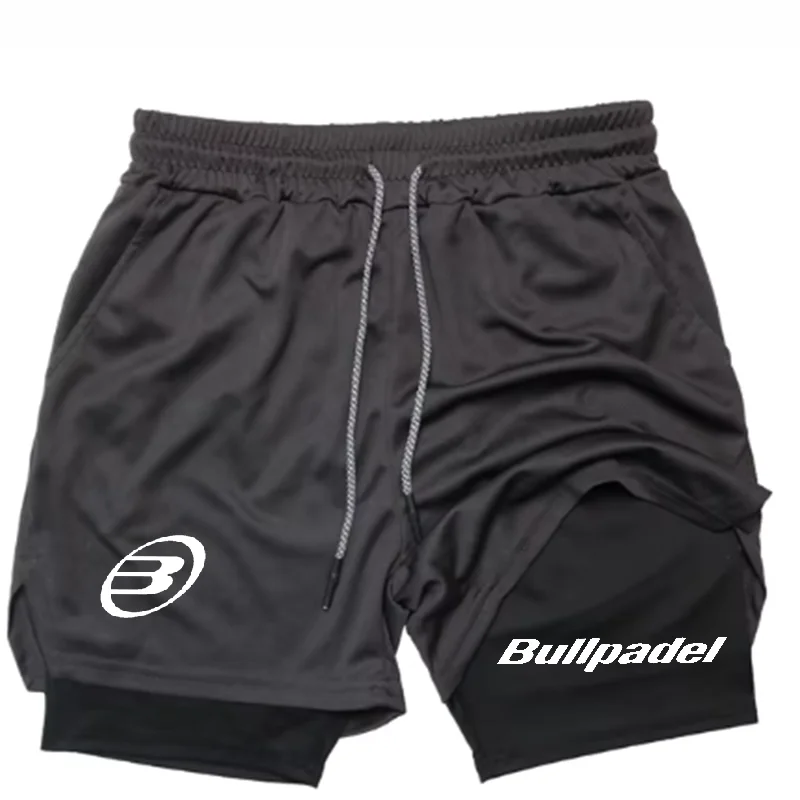 Shorts esportivos padel masculinos, shorts de tênis respiráveis, calças de badminton de secagem rápida, roupas esportivas de corrida ao ar livre,