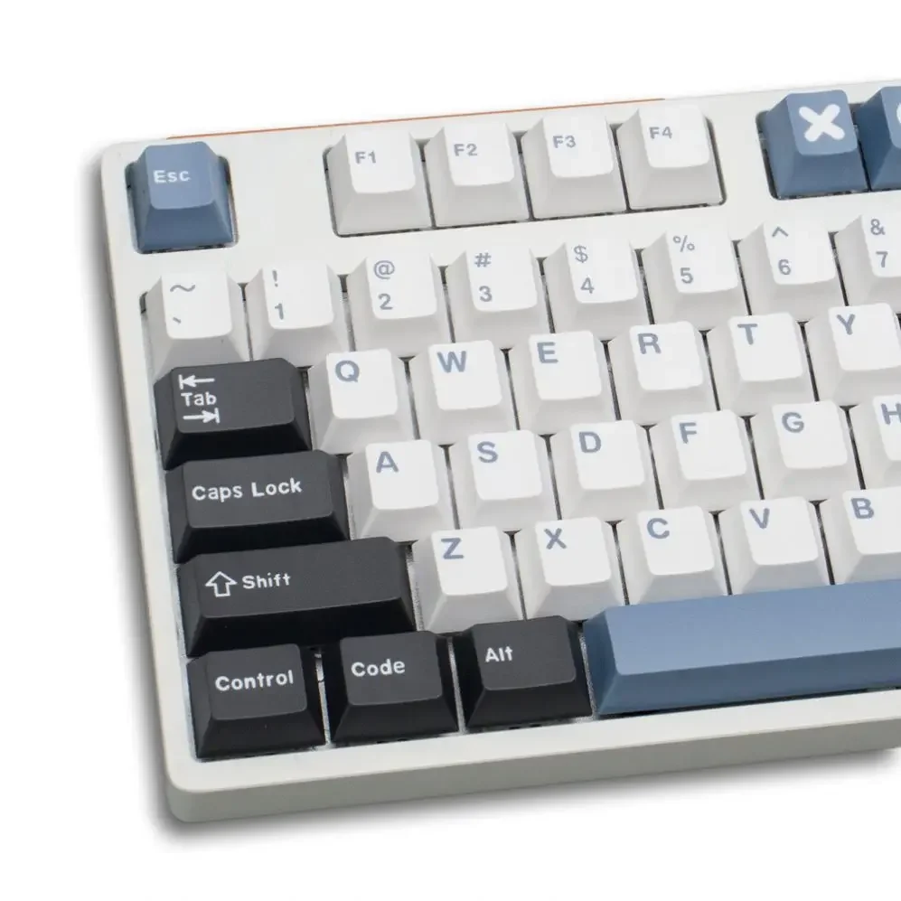

'171 Keys Arctic Circle Keycaps with Two-color Molding Cherry MX Profile for Mechanical Keyboard