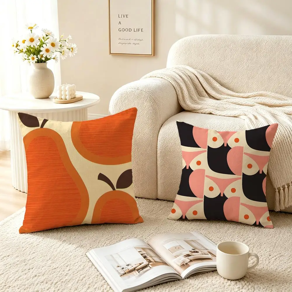 Brand Orla Kiely Cushion Cover Pillow Short Plush fresh natural Cushion for Living Room Bedroom Sofa Home Decoration