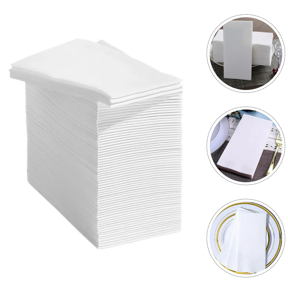 100 قطعة المناديل الورقية السميكة 40x30 سنتيمتر الذهب المطبوعة المتاح مأدبة حفل زفاف الزفاف دش أنيقة الأنسجة لمطعم #2