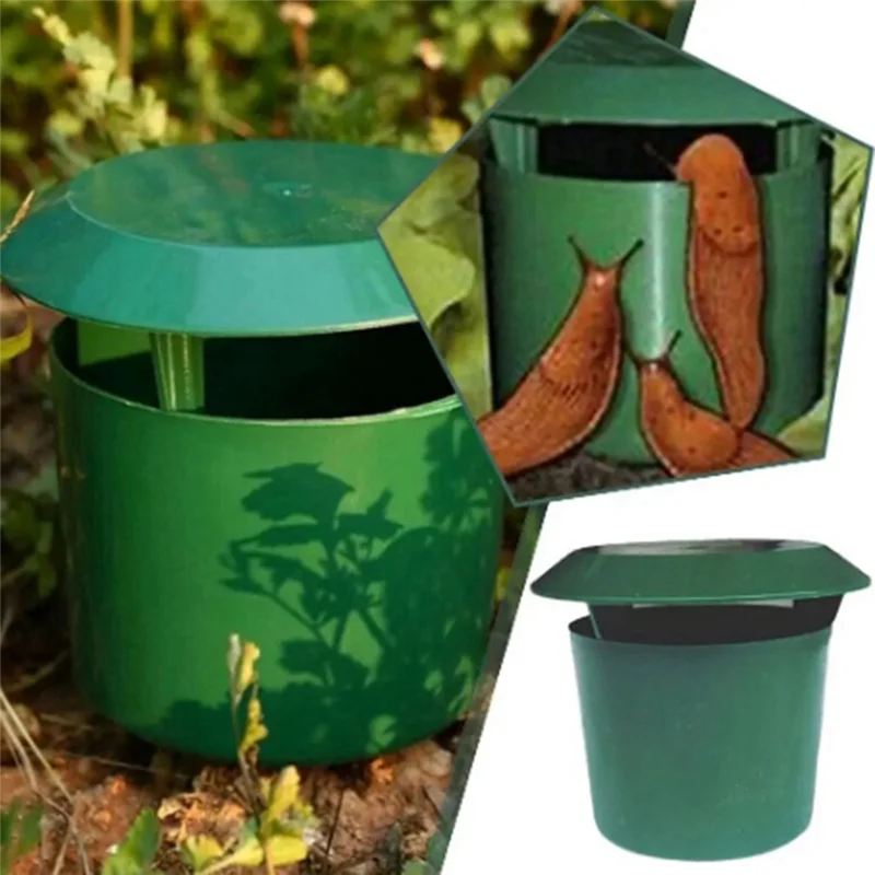

AT48-Snail Catcher Snail Cage Insect Trapper Snail House Garden Vegetable Supplies Snail Box Snail Trap Catcher